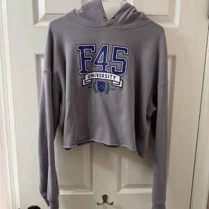 F45 University Women's Gray Hoodie